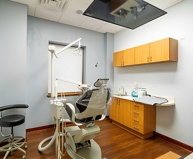 inside view of randall dental - first denal visit in geneva ,IL